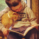 Illustration for article titled Kids Reading to Shelter Cats Will Destroy You